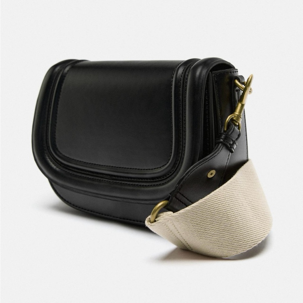 ZARA Black Crossbody Bag